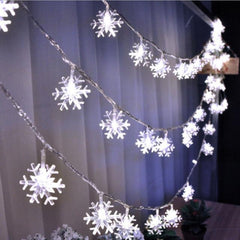 Snowflake LED String Lights, 1.5 to 6 m