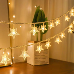 Snowflake LED String Lights, 1.5 to 6 m