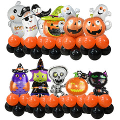 Pumpkin, Ghost and Witch Standing Balloon Kit