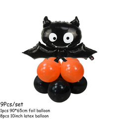 Pumpkin, Ghost and Witch Standing Balloon Kit