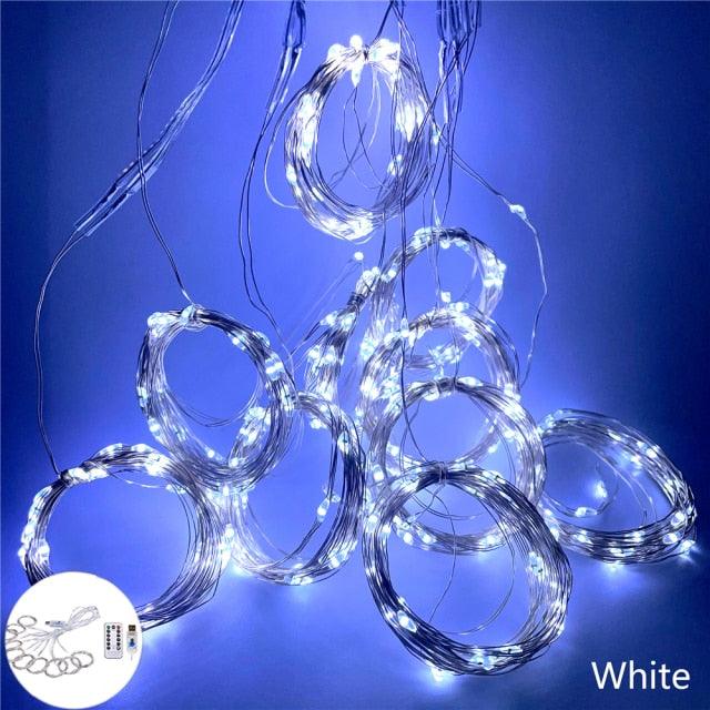 LED Christmas Icicle Lights