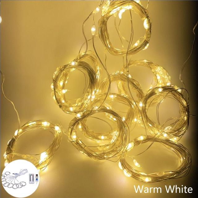 LED Christmas Icicle Lights