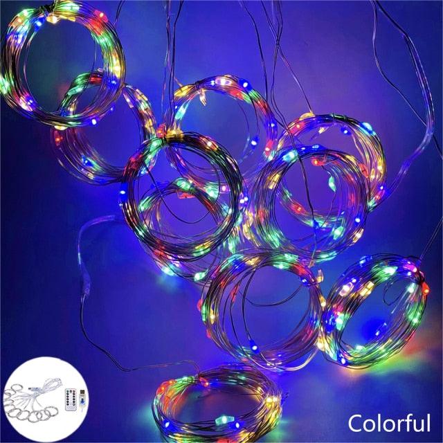 LED Christmas Icicle Lights