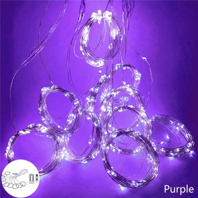 LED Christmas Icicle Lights