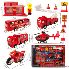Firefighter Halloween Cosplay Uniform for Kids