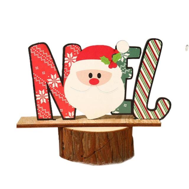 Wooden Letter Ornament for Halloween Decoration