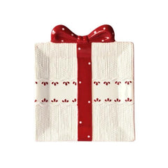 Rectangular Christmas Ceramic Plate