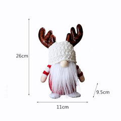 Christmas Gnome & Santa Plush Decorations