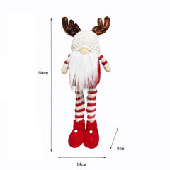 Christmas Gnome & Santa Plush Decorations