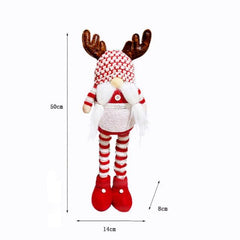 Christmas Gnome & Santa Plush Decorations