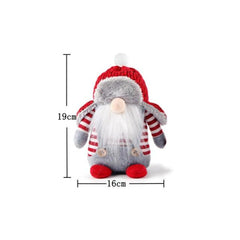 Christmas Gnome & Santa Plush Decorations