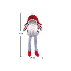 Christmas Gnome & Santa Plush Decorations