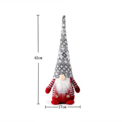 Christmas Gnome & Santa Plush Decorations