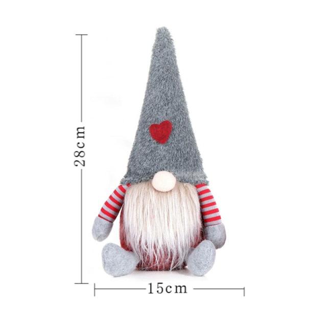 Christmas Gnome & Santa Plush Decorations