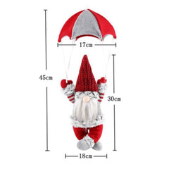 Christmas Gnome & Santa Plush Decorations