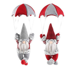 Christmas Gnome & Santa Plush Decorations