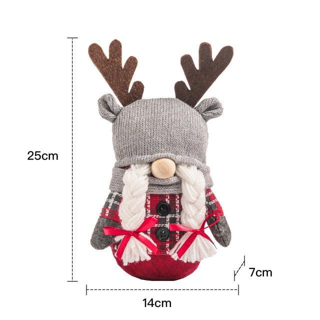 Christmas Gnome & Santa Plush Decorations