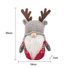 Christmas Gnome & Santa Plush Decorations