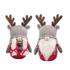 Christmas Gnome & Santa Plush Decorations