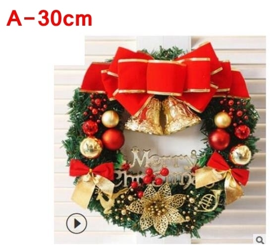 LED Christmas Greenery and Rattan Wreath