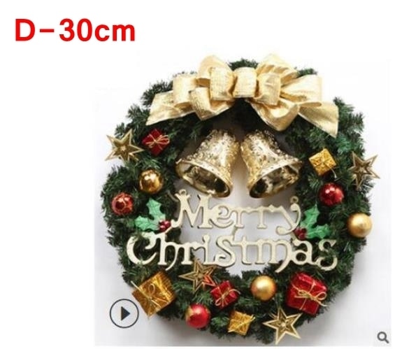 LED Christmas Greenery and Rattan Wreath