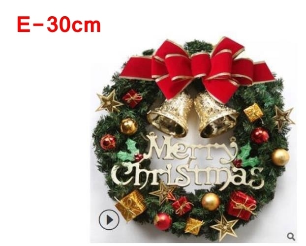 LED Christmas Greenery and Rattan Wreath