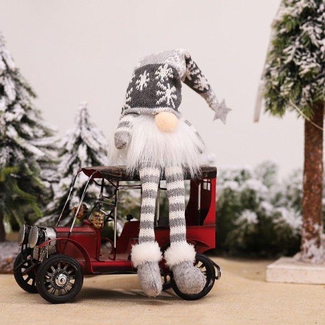 Light-Up Long-Legged Christmas Gnome