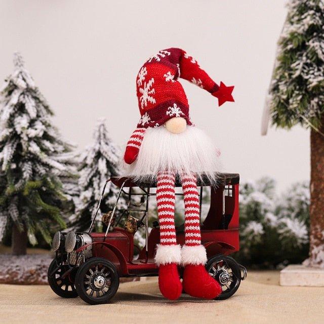 Light-Up Long-Legged Christmas Gnome