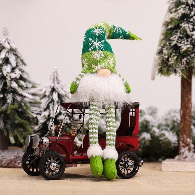 Light-Up Long-Legged Christmas Gnome