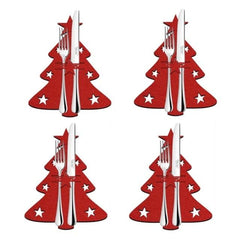 Christmas Tree Cutlery Holder