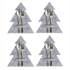 Christmas Tree Cutlery Holder