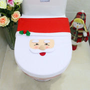 Christmas Toilet Seat Cover & Bathroom Decoration Sets