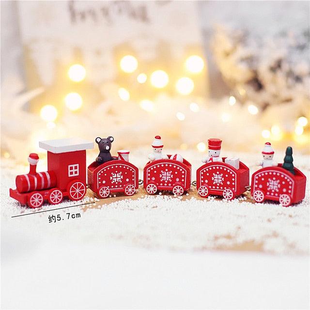 Santa, Reindeer, Train and Tree Christmas Cake Toppers