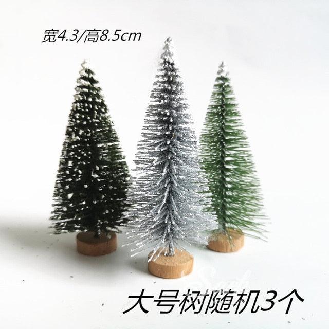 Santa, Reindeer, Train and Tree Christmas Cake Toppers
