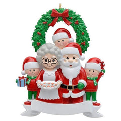 Wooden Christmas Door Frame Decoration