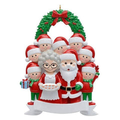 Wooden Christmas Door Frame Decoration