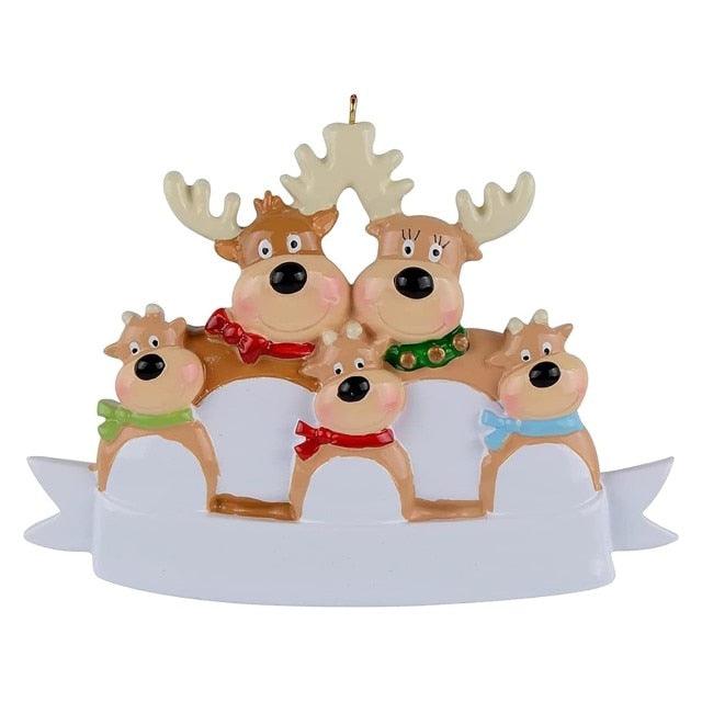 Wooden Christmas Door Frame Decoration
