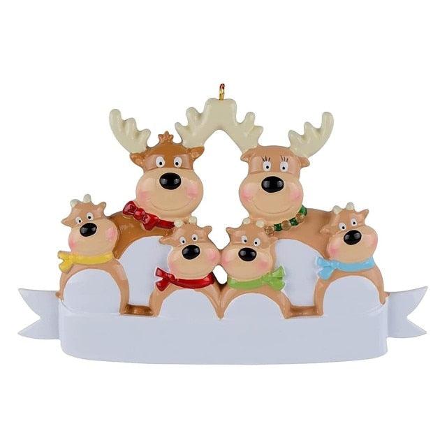 Wooden Christmas Door Frame Decoration
