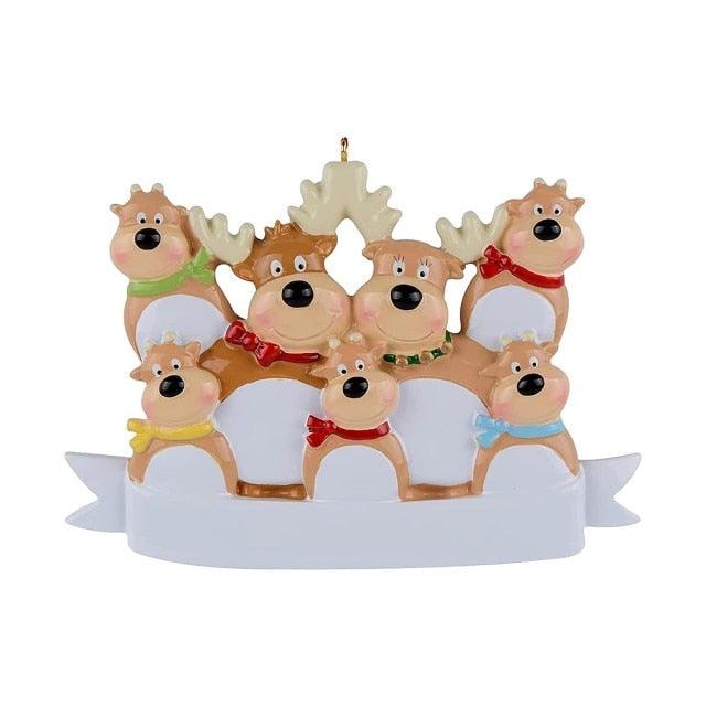 Wooden Christmas Door Frame Decoration
