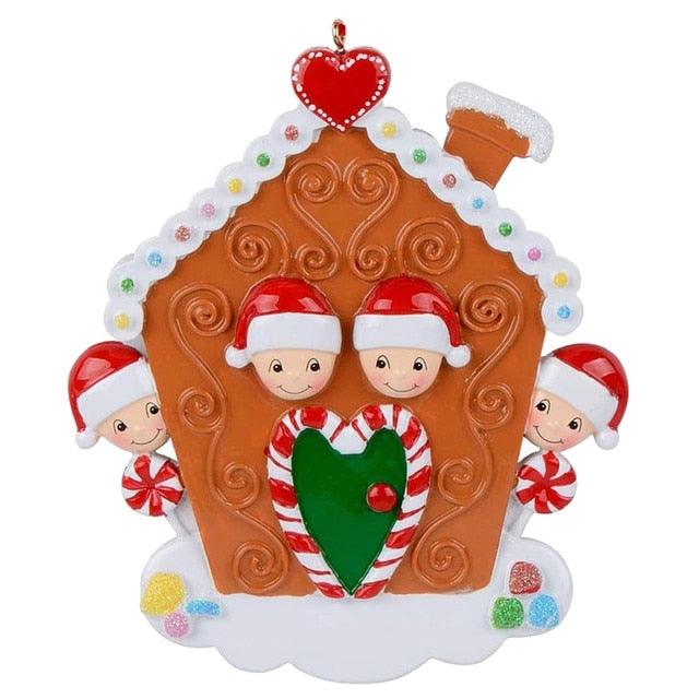 Wooden Christmas Door Frame Decoration
