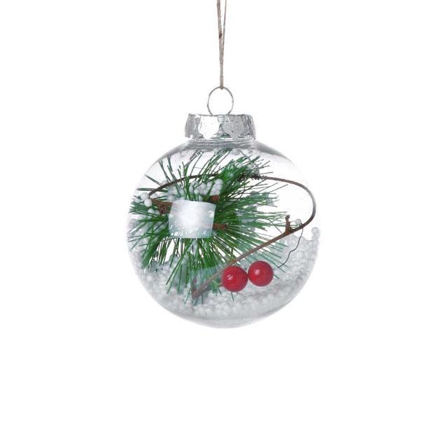 Wooden Christmas Door Frame Decoration