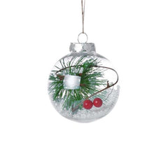 Wooden Christmas Door Frame Decoration