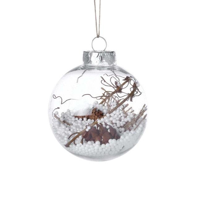 Wooden Christmas Door Frame Decoration
