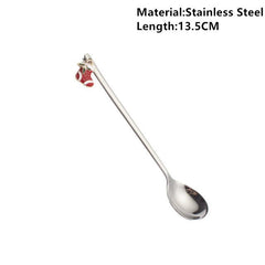 Metal Merry Christmas Spoons