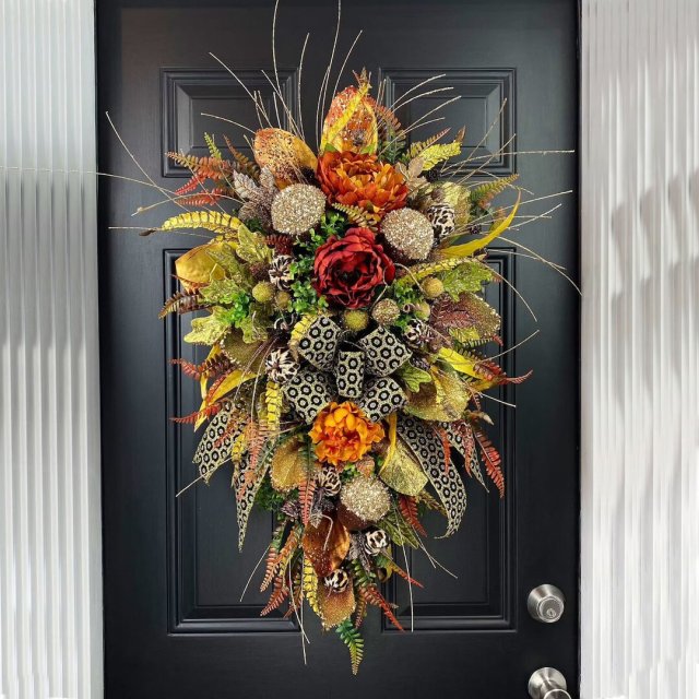 Artificial Greenery Door Garland