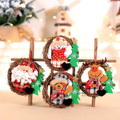 Mini Christmas Character Wreath