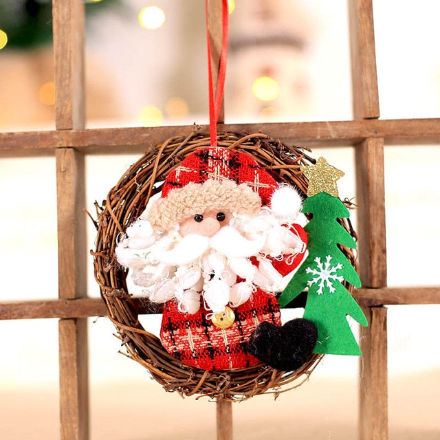 Mini Christmas Character Wreath