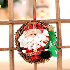 Mini Christmas Character Wreath
