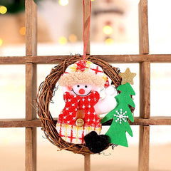 Mini Christmas Character Wreath
