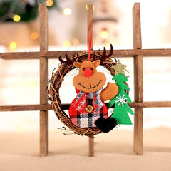 Mini Christmas Character Wreath